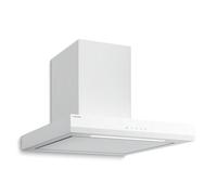 Klarstein Velaire Cooker Hoods 60cm - 600 m³/h Airflow, A++ Energy, Touch Control, LED, Quiet, Wall-Mount, Recirculating & Ducted, Filters Included, White