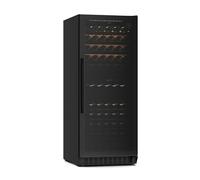 KLARSTEIN Velaire Dual Zone Wine Fridge - 122 Bottle, 2 Zones, 5-22°C, Touch Control, LED, UV Glass, Built Under or Freestanding Wine Cooler