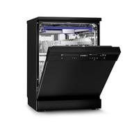 Klarstein Velaire Freestanding Dishwasher 60cm - 14 Place Settings, 9 Programs, Quiet 42 dB, A Energy Class, AquaStop, Child Lock, Stainless Steel, Dishwasher