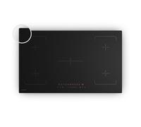 Klarstein Velaire Induction Hob - 5-Zone Built-in Induction Hob, 7200W Boost, Touch Slider, Timer, Child Lock, Residual Heat Indicator, Glass Surface, 90cm