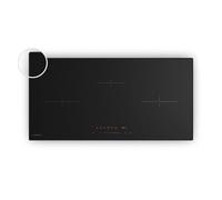Klarstein Velaire Induction Hob - 80cm Built-in, 3-Zone, 5500W Boost, Touch Slider Control, Timer, Child Lock, Residual Heat Indicator, Glass Surface, Minimalist Design
