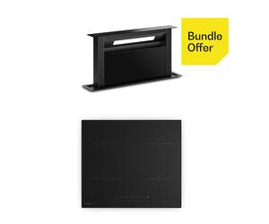 Klarstein Velaire induction hob + Velaire downdraft extractor 60 cm