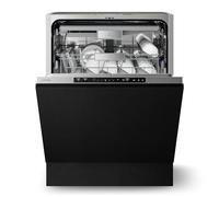 Klarstein Velaire Integrated Dishwasher 60cm - Fully Integrated, 14 Place Settings, 6 Programs, 42 dB, AquaStop, A Energy Class, Built-In Dishwasher