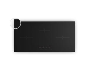 Klarstein Velaire Slim 80cm 3 Ring Induction Hob Black