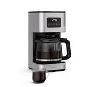 Klarstein VeroSteel 1.5L 12 Cups Filter Coffee Machine Silver