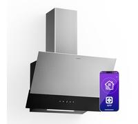 Klarstein Verosteel Smart 60cm Angled Cooker Hood Stainless Steel