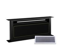 Klarstein Victoria Downdraft Cooker Hood 90 cm Exhaust / Recirculate 713.8 m³/h