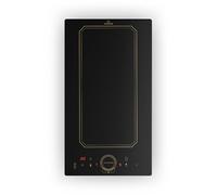 Klarstein Victoria Induction Hob 30 cm - 3500W Electric Cooktop, 2 Ring Pan Hob, Built-In Table Top Cooker, Touch Control, Induction Heater, Hot Plates for Cooking