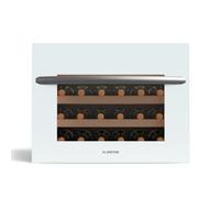 Klarstein Vinoline 60cm 24 Bottles Built-In Single Zone Wine Fridge White