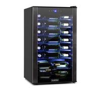 Klarstein Vinomatica 48cm 36 Bottles Freestanding Wine Fridge Black