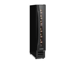 Klarstein Vinovilla 15cm 7 Bottles Built-In Wine Cooler Black