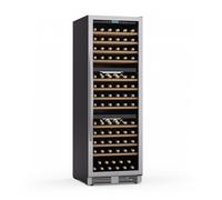 Klarstein Vinovilla 59cm 143 Bottles Built-In Triple Zone Wine Cooler Silver