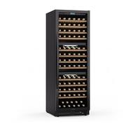 KLARSTEIN Vinovilla Trio Wine Fridge - 144 Bottle Capacity, Trio Zone, 5-20°C, LED Lighting, UV Protection, Quite, Free-Standing Wine Cooler