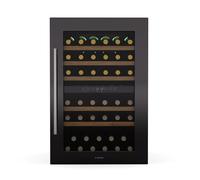 Klarstein Vinsider 60cm 57 Bottles Built-In Dual Zone Wine Fridge Black