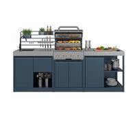 Klarstein WaldChef Outdoor Kitchen Set 30 mbar 12,800 W