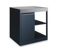 Klarstein WaldChef Weatherproof Countertop Outdoor Kitchen Cabinet Anthracite