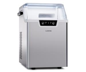 Klarstein Wallberg 12kg/24h 0.8L Ice Maker Silver