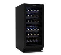 Vinovilla 30 Duo wine refrigerator | 2 cooling zones | 30 bottles | wooden shelves | 5-18 °C