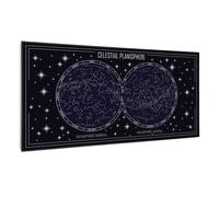 Klarstein Wonderwall Art Smart 700W 60x120cm Infrared Picture Heater Sky Map