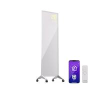 Klarstein Wonderwall Bornholm Smart 400W 100x30cm Infrared Panel Heater White