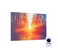 Klarstein Wonderwall Infinite 580W 59.5x90cm Infrared Picture Heater Forest