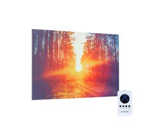 Klarstein Wonderwall Infinite 580W 59.5x90cm Infrared Picture Heater Forest