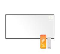 KLARSTEIN Wonderwall Smart Infrared Panel Heater, 770W WiFi App Control, Open Window Detection, Thermostat, Wall Mounted, CO2-Free Energy Efficient Electric Heater