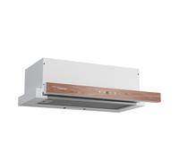 Klarstein ZenFusion 60cm 323m³/h Telescopic Cooker Hood White