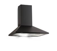 Klarstein Zugspitze 60cm 337m³/h Chimney Cooker Hood Black