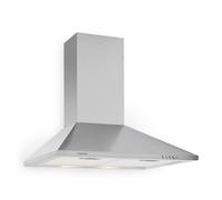 Klarstein Zugspitze 60cm 337m³/h Chimney Cooker Hood Silver