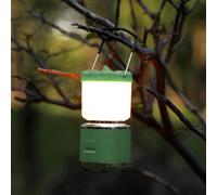 KLARUS CL8 Mini Pumpkin Camping Lantern Rechargeable Camping Lamps with Foldable Hook, 5 Light Modes,Portable IPX 5 Waterproof Electric LED Light , Outdoor Hanging Tent Light for Camping(Green)