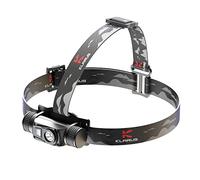 klarus HL1 Rechargeable Head Torch - 1200 Lumens COB LED Clip on Hat Light - Led Headmaps Flashlight with Red Light for Fishing Running Camping Reading