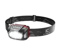 klarus HM1 Head Torch Rechargeable USB C, Led Super Bright Headlamp, Headtorch 440 Lumens 70 Hours Max Runtime, 1800mAh Battery IPX6 Waterproof for Running, Camping, Hiking, Hunting (Red)