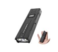 klarus X2 Ultra-Thin Palm-Sized EDC Tactical Flashlight, 3000 Lumens,Compact & Mighty Flashlight with Dual Switch,OLED Display,IPX6 Waterproof Perfect for Outdoor, on-Duty, Emergency Use