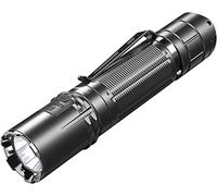 klarus XT2CR PRO 2100 Lumens USB C Rechargeable Tactical Torch, Dual Tail Switches Handheld Flashlight with Holster for Law Enforcement, Outdoor, Everyday Carry and Emergency Use