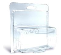 KLAS 12x SHORT CARD Hot Wheels Protector Cases Crystal Clear Stackable Display Clamshell 1/64 Short Card Hot Wheels Matchbox Protective Cases