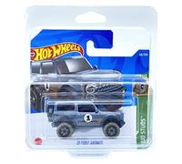 KLAS Hot Wheels '21 Ford Bronco (Metallic Blue) 1/5 Mud Studs 2022-68/250 (Short Card) *** COMES IN A CAR KEEPER PROTECTIVE COLLECTORS CASE *** HCT70
