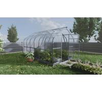 Klasika Greenhouses Backyard Greenhouse Standard Klasika 10M2, 2.5M X 4M, 4 mm Polycarbonate Cover (2 Skylights)