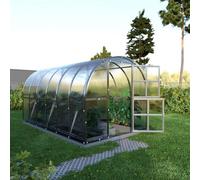 Klasika Greenhouses Weatherproof Greenhouse Klasika Arch 12M2, 3M X 4M, 4 mm Polycarbonate Cover