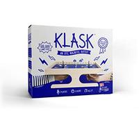 Klask - The Exciting Mix of Air Hockey, Table Football and Magnets, Black
