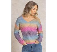 Klass. Eyelet Knitted Jumper Multi M