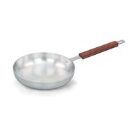 Klassic Aluminium 26cm Curry Frying Omelette Pan Professional with Wooden Handle Restaurant, Catering, Home