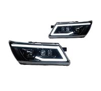 KLAUER Car Lights For Dodge For Journey 2008-2019 JCUV Head Lamp Drl Projector Lens LED Headlight