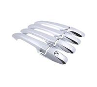 KLAUER Door Handle Covers Chrome Car Door Handle Cover Trim Catch Stickers for Civic 8 2006 2007 2008 2009 2010 2011(Handle 4 Door)