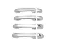 KLAUER Door Handle Covers Chrome Car Side Door Handle Cover Trim Stickers Styling for Hyundai I20 2008 2009 2010 2011 2012 2013(2 Keyholes)
