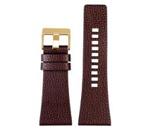 Klauer Leather Watchbands 26-32mm Leather Watch Strap Replacement Bracelet, L Brown Rose, 27mm
