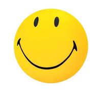 KLauer Rechargeable Tri-Color Smiley Face Night Light, Homey Girl's Bedroom Bedside Floor Lamp - Adorable Children's Room Decorative Lamp, Multifunctional Dimmable Brightness, 894894LK