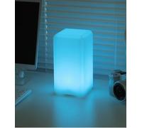 KLauer Tuya WiFi Bluetooth Smart Ambient Light, APP Controlled Rectangular Night Light,Alexa/Voice Control, Dimmable Timing Lamp, RGB Color LED Core, USB Charging (10 * 20cm)