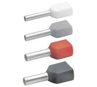 Klauke 87010 Twin Ferrule 0.75mm² grey 1000 pcs 2 x 0.75mm² insul