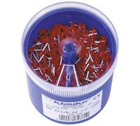 Klauke Ferrule set 1mm² partially insulated red 1000 pcs